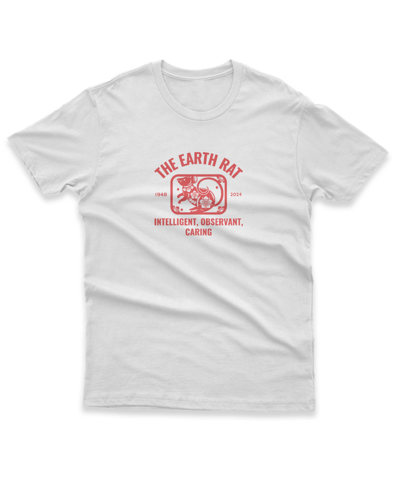 Camiseta Manga Curta Unisex The Earth Rat