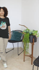 Camiseta Manga Curta Feminina PinUp VintageVixens Clouds