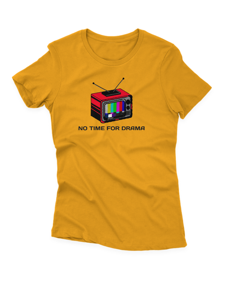 Camiseta Manga Curta Feminina No Time for Drama