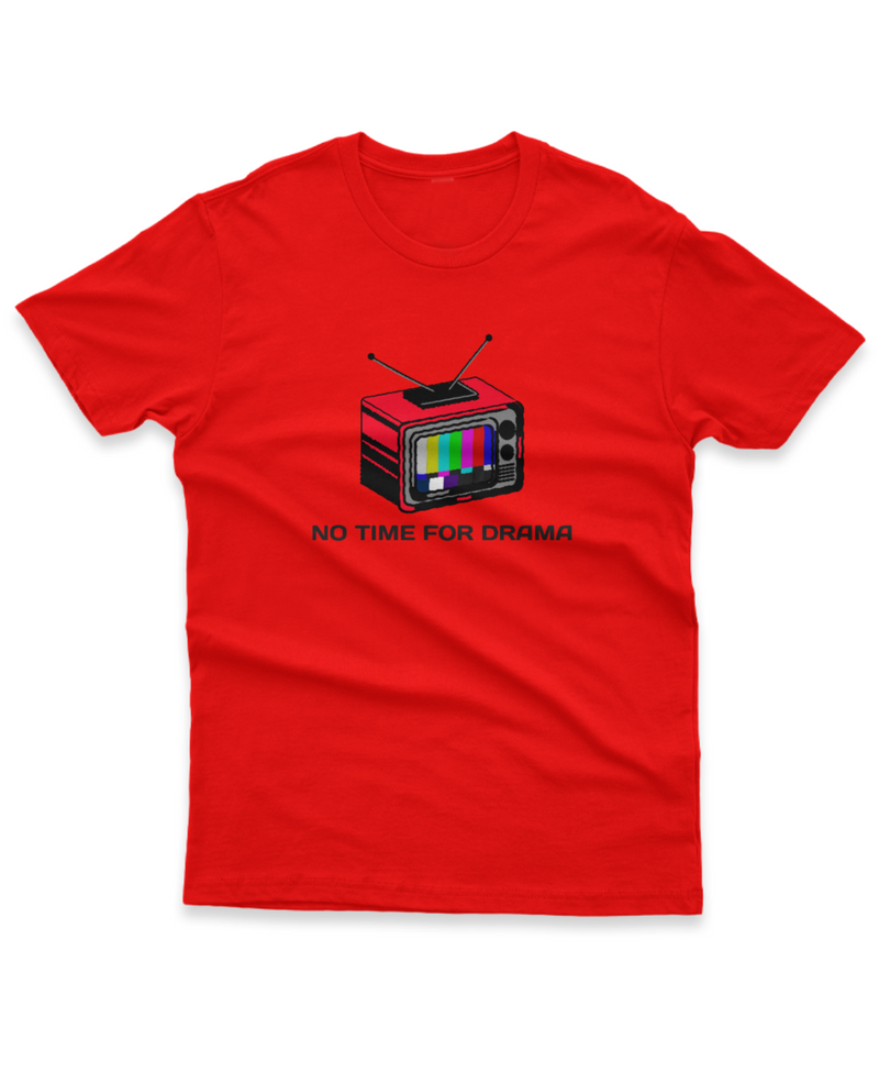 Camiseta Manga Curta Unisex No Time for Drama