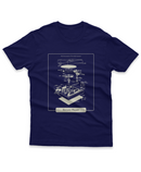 Camiseta Manga Curta Unisex Record Player Turntable System