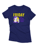 Camiseta Manga Curta Feminina Friday is My Second Favorite F Word