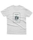 Camiseta Manga Curta Unisex Vintage Don't Be Negative