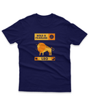 Camiseta Manga Curta Unisex Signos Leo Bold & Fearless