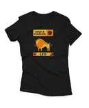 Camiseta Manga Curta Feminina Signos Leo Bold & Fearless