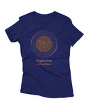 Camiseta Manga Curta Feminina Signos Capricorns Can't Stop Thinking