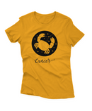 Camiseta Manga Curta Feminina Signos Cancer