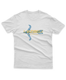 Camiseta Manga Curta Unisex Signos Sagittarius Honest & Adventurous