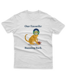Camiseta Manga Curta Unisex Our Favorite Running Back