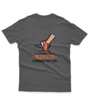 Camiseta Manga Curta Unisex Running Changed My Life