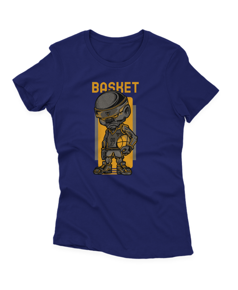 Camiseta Manga Curta Feminina Basketball