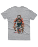 Camiseta Manga Curta Unisex Aquarela Ciclista 5 - ToughRide