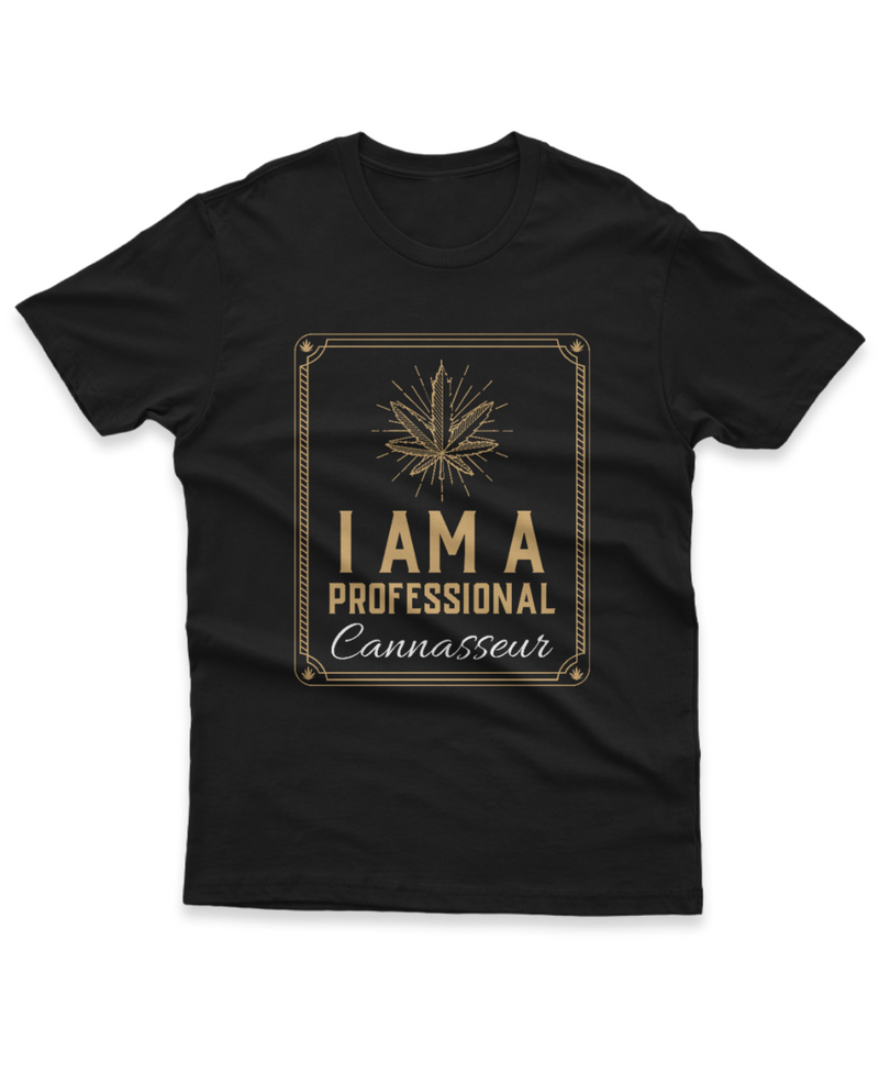 Camiseta Manga Curta Unisex Professional Cannasseur