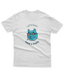 Camiseta Manga Curta Unisex Life's Ruff Take a Puff