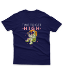 Camiseta Manga Curta Unisex Time To Get High
