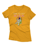 Camiseta Manga Curta Feminina Time To Get High