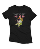 Camiseta Manga Curta Feminina Time To Get High