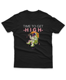 Camiseta Manga Curta Unisex Time To Get High