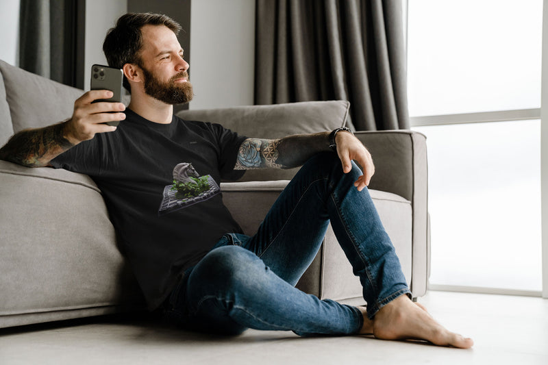 Camiseta Manga Curta Unisex Peça Xadrez Cavalo