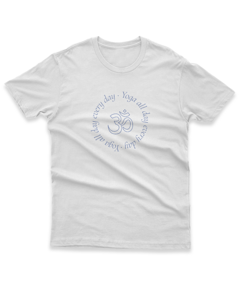Camiseta Manga Curta Unisex Yoga All Day Every Day