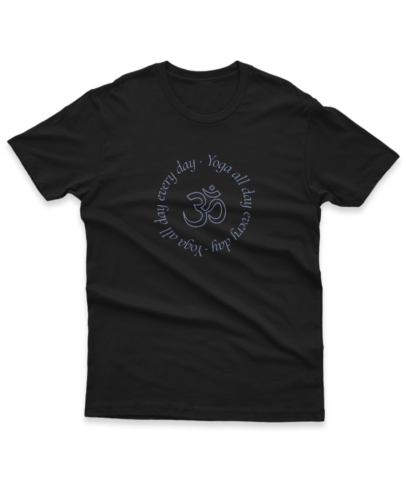 Camiseta Manga Curta Unisex Yoga All Day Every Day